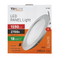 LED panel TRIXLINE TR 156C 18W, kruhový vestavný 2700K