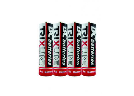 Trixline zinkochloridová tužková AA baterie 1,5V R6