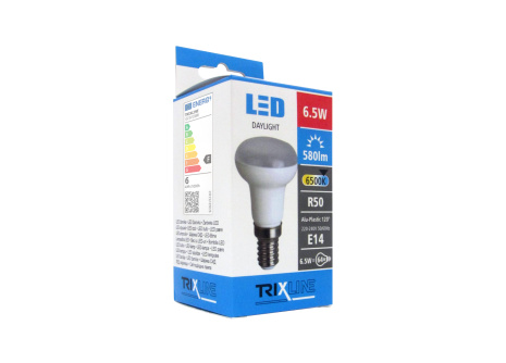 LED žárovka Trixline 6,5W E14 R50 denní světlo