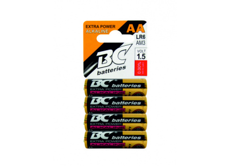 BC batteries Extra power alkalická AA tužková baterie 1,5V LR6