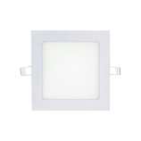 LED panel Qtec Q-227S 9W, čtvercové vestavné 6500K
