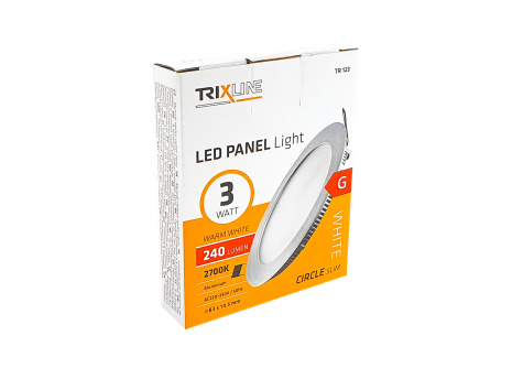 Podhledové LED svítidlo TRIXLINE – kulaté 3W