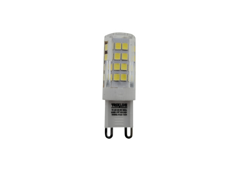 LED žárovka 4W 360lm G9 6500K studená bílá Trixline
