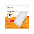 LED panel TRIXLINE TR 136 12W, čtverec vestavný 2700K