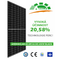 Amerisolar solární panel 450W - černá - AS-6M144-HC