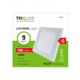 LED panel TRIXLINE TR 119 9W, čtvercový přisazený 4200K