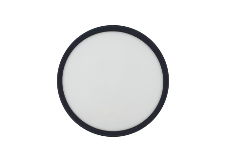 TR-51S LED stropní svítidlo 18W 1850lm 4000K ø23cm/kruhové černé Trixline