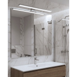 Q-303CH LED 8W/640lm/4000K zrcadlové světlo 50cm - chrom QTEC