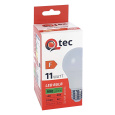 LED žárovka Qtec 11W 990lm A60 E27 2700K