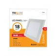 LED panel TRIXLINE TR 142 18W, čtvercový přisazený 2700K LED panel TRIXLINE TR 142 18W, čtvercový přisazený 2700K