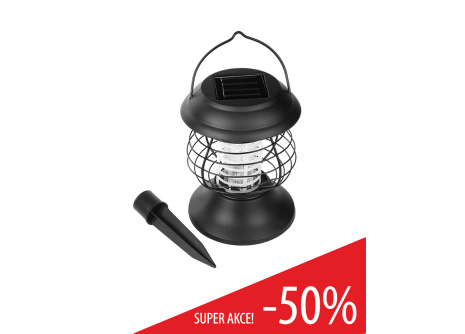 Solární lampa proti komárům TRIXLINE TR 613