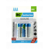 BC batteries alkalická mikrotužková AAA baterie 1,5V  LR03