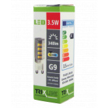LED žárovka Trixline 3,5W G9 studená bílá