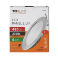 LED panel TRIXLINE TR 154C 6W, kruhový vestavný 2700K LED panel TRIXLINE TR 154C 6W, kruhový vestavný 2700K