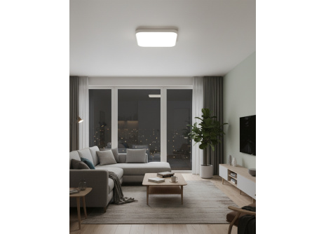 Q-251CP Led stropní svítidlo RÁBA 36W 3060lm 4000K čtvercové bílé QTEC