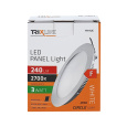 LED panel TRIXLINE TR 152C 3W, kruhový vestavný 2700K LED panel TRIXLINE TR 152C 3W, kruhový vestavný 2700K