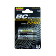 Nabíjecí tužková AA baterie BC Batteries 1,2V Nabíjecí tužková AA baterie BC Batteries 1,2V