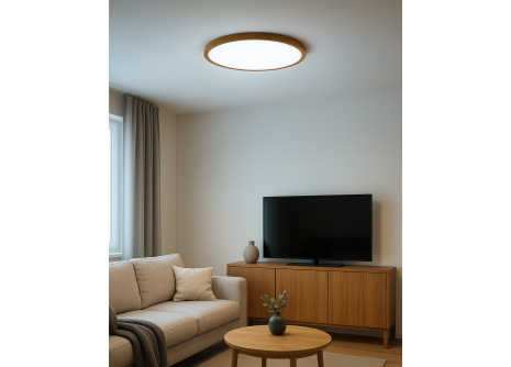 LED stropní 3CCT svítidlo TR-80S - 32W 3400lm ø40x2,5cm Trixline