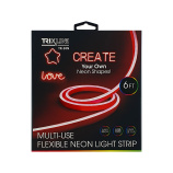 TR-30N Flexibilní NEONOVÝ LED pásek - červený 1,8m na USB Trixline