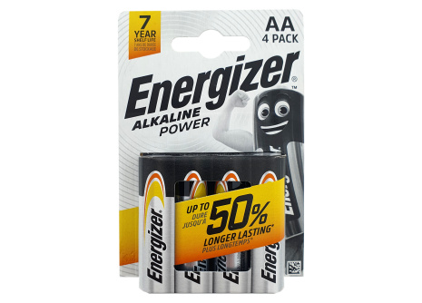 ENERGIZER LR6 Alkalická AA / 4ks BLISTR