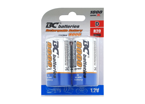 Nabíjecí baterie R20 BC Batteries 1,2V