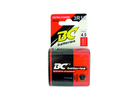BC batteries Extra power zinkochloridová plochá baterie 4,5V 3R12 