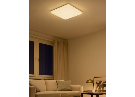 LED stropní svítidlo TR-604S - FLORA 36W 3420lm 43x43cm CCT + ovladač Trixline