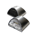 TR- 67 Solární LED světla se senzorem pohybu 2ks - stříbrná Trixline