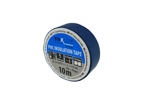 PVC izolační páska TR-IT 102 10m, 0,13mm modrá TRIXLINE
