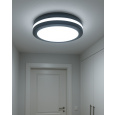 LED stropní CCT svítidlo s pohybovým senzorem TR-203MS - 20W 2050lm ø23x5,5cm Trixline