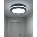 LED stropní CCT svítidlo s pohybovým senzorem TR-203MS - 20W 2050lm ø23x5,5cm Trixline