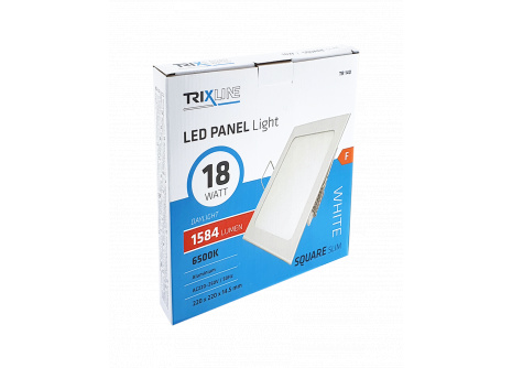 Podhledové LED svítidlo TRIXLINE – čtvercové 18W denní světlo