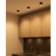 Q-10AD LED Stropní bodové světlo 3CCT černé QTEC