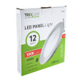 LED panel TRIXLINE TR 102 12W, kruhový vestavný 4200K