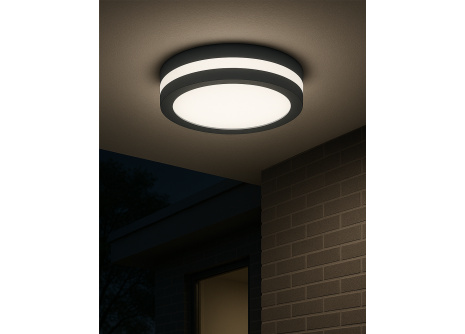 LED stropní CCT svítidlo s pohybovým senzorem TR-203MS - 20W 2050lm ø23x5,5cm Trixline