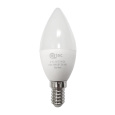 LED žárovka Qtec 5W C37 E14 teplá bílá
