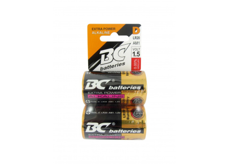 BC batteries alkalická baterie 1,5V LR20