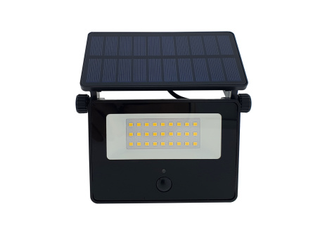 TR 385S LED Solární reflektor 5W 4200K s pohybovým senzorem Trixline
