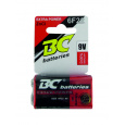 BC batteries Extra power zinkochloridová baterie 9V 6F22 BC batteries Extra power zinkochloridová baterie 9V 6F22