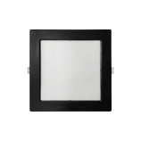 Q-60M LED panel 18W 1980lm 4000K černý - čtvercový přisazený Qtec