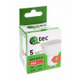 LED žárovka Qtec 5W GU10 460lm neutrální bílá LED žárovka Qtec 5W GU10 460lm neutrální bílá