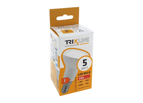 LED žárovka Trixline 5W 450lm E14 R50 teplá bílá