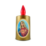 BC-181 Hřbitovní svíčka s motivem Panny Marie Mefisto