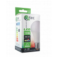 LED žárovka Qtec 11W A60 E27 studená bílá LED žárovka Qtec 11W A60 E27 studená bílá
